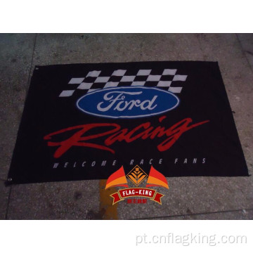 Bandeira da equipe de corrida de carros Ford Bandeira do clube de carros Ford 90 * 150CM polyster